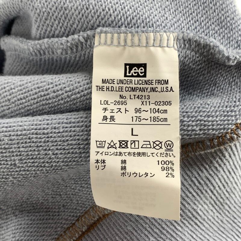 【中古品】【メンズ】 LEE リー スウェット トップス ブランド 古着 145-260923-gm-20-fuzh サイズ:L カラー:ネイビー 万代Net店