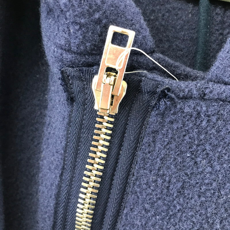 【中古品】【メンズ】 UNUSED アンユーズド US1654 OVERSIZE HOODIE COAT オーバーサイズ フーディ コート ジャケット アウター 古着 140-260309-mh-02-fuz サイズ:3 カラー:ネイビー 万代Net店