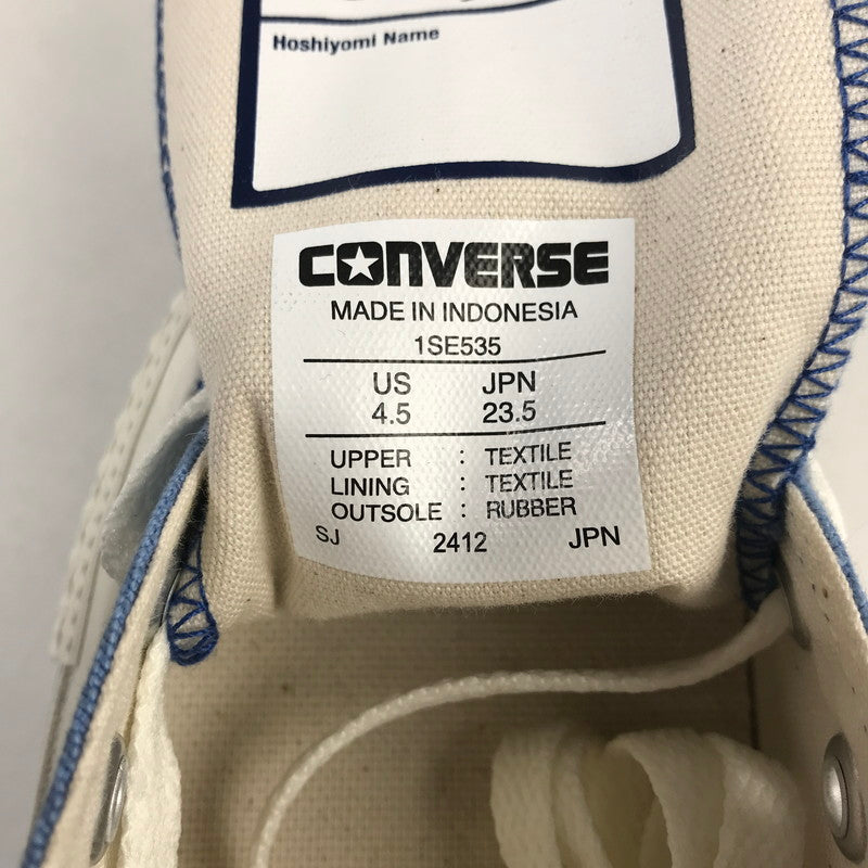 【中古品】 CONVERSE TOKYO × 星街すいせい ALL STAR MC "BLUE" コンバース オールスター スニーカー レディース 23.5cm 053-260413-io-20-fuzh 万代Net店