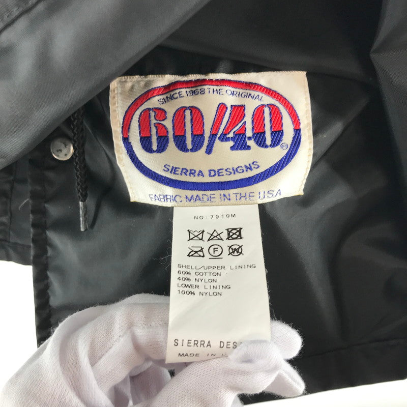 【中古品】【メンズ】 SIERRA DESIGNS シェラデザインズ マウンテンパーカー ブラック メンズ XSサイズ 使用感あり 144-260423-io-05-fuzh 万代Net店