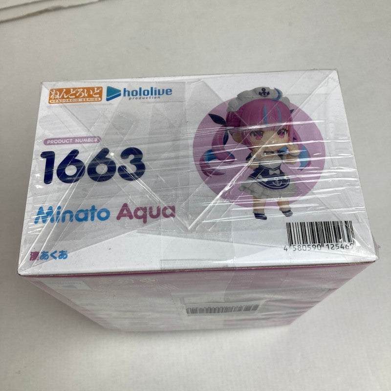【中古美品】 未開封 グッドスマイル ホロライブ ねんどろいど 湊あくあ フィギュア 053-260509-io-14-fuzh 万代Net店