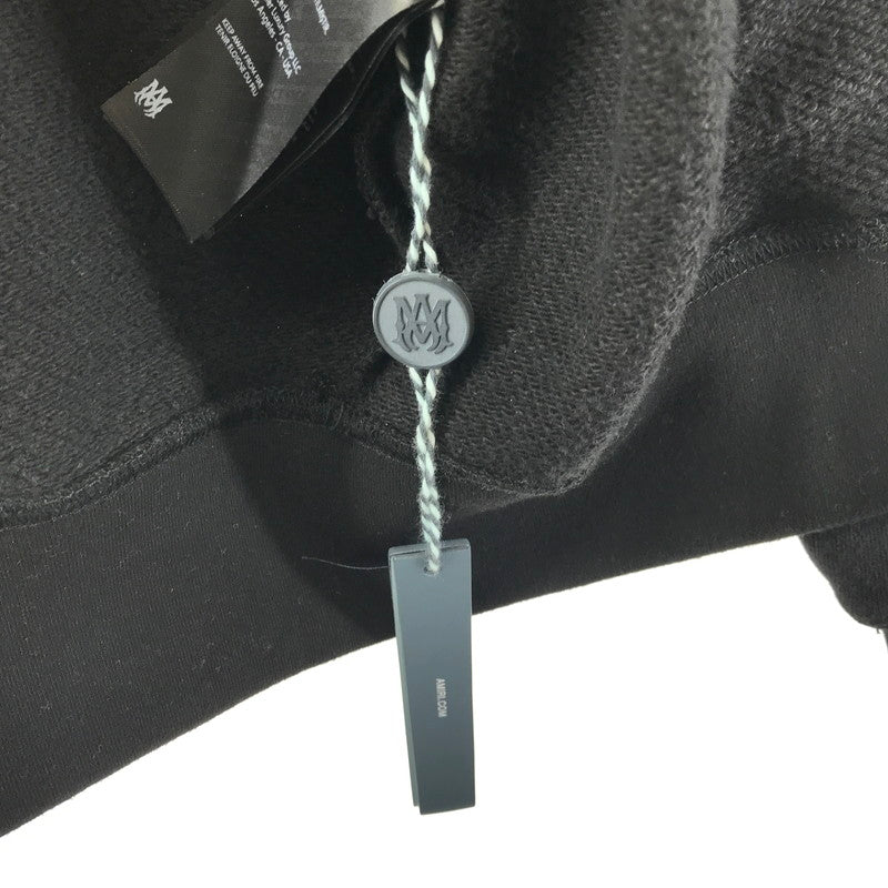 【中古美品】【メンズ】 AMIRI アミリ AMJYHD1123 CLUB AMRI ZIPUP HOODIE ジップアップ フーディ パーカー トップス 古着 141-260410-mh-12-fuzh サイズ:XL カラー:ブラック 万代Net店