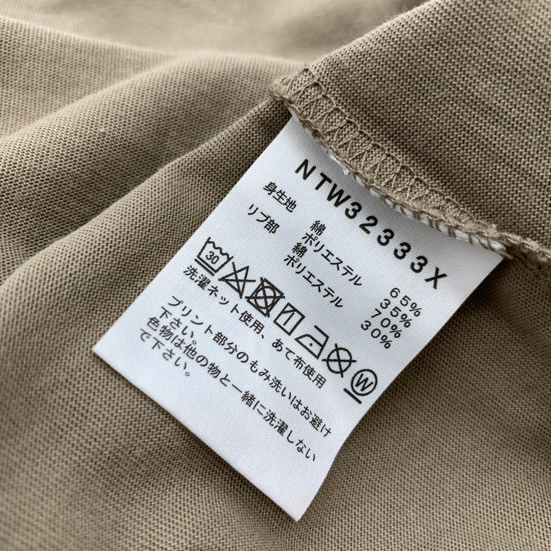 【中古品】【レディース】 THE NORTH FACE ザ・ノースフェイス 半袖Tシャツ 170-260422-ny-05-fuz サイズ:L カラー:ベージュ 万代Net店