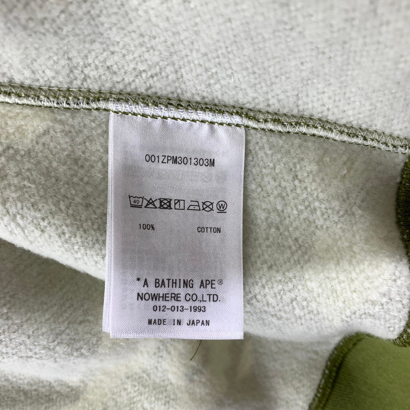 【中古品】【メンズ】 A BATHING APE ア ベイシング エイプ MULTI PIXEL CAMO SHARK REGULAR FIT FULL ZIP HOODIE 26SS フーディー パーカ グリーン メンズ Lサイズ タグ付き 142-260424-io-05-fuzh 万代Net店