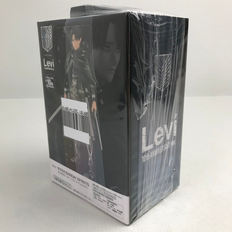 【中古美品】 未開封 進撃の巨人 リヴァイ Special 10th ANNIVERSARY ver. フィギュア 052-260721-io-20-fuzh 万代Net店