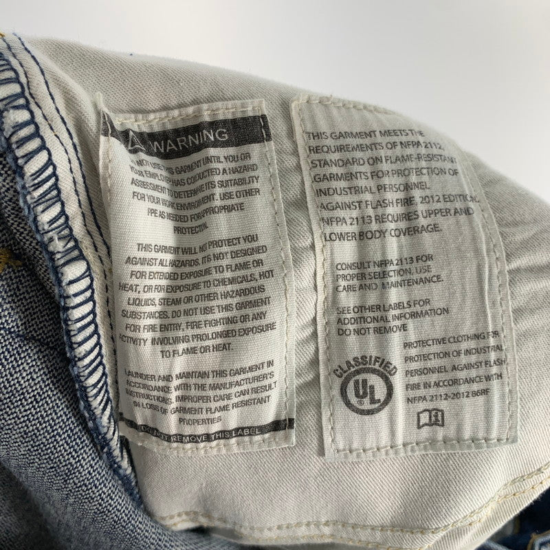 【中古品】【メンズ】 FLAME RESISTANT DENIM PANT デニムパンツ ジーンズ ボトムス ブランド 古着 156-260506-gm-34-fuz サイズ:38 カラー:インディゴ 万代Net店