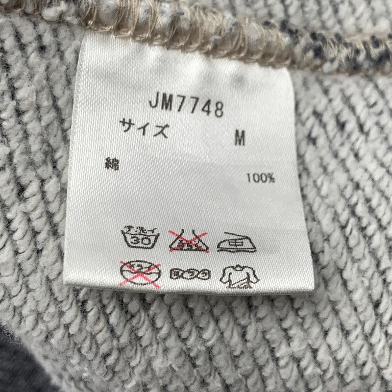 【中古品】【メンズ】 JACKMAN GG SWEAT CREWZIP ジャックマン GGスウェット クルーネック ジップアップ ブランド 古着 145-260725-gm-04-fuzh サイズ:M カラー:グレー 万代Net店