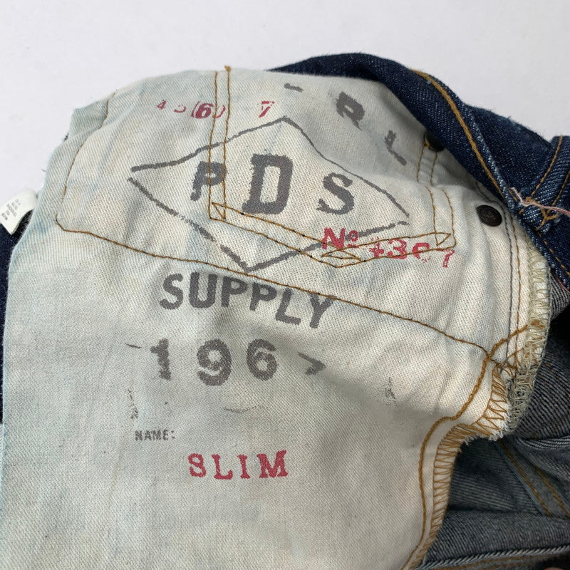 【中古品】【メンズ】 DENIM&SUPPLY RALPH LAUREN デニム&サプライ ラルフローレン デニムパンツ ジーンズ ブランド 古着 156-260506-gm-35-fuz サイズ:34×32 カラー:インディゴ 万代Net店