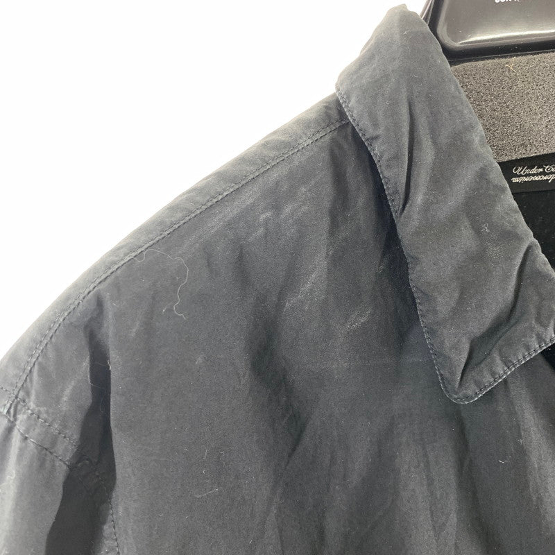 【中古品】【メンズ】 UNDERCOVER アンダーカバー UCA4402 長袖シャツ ブラック メンズ 3サイズ 毛の付着・白いスレあり 140-260512-io-12-fuzh 万代Net店
