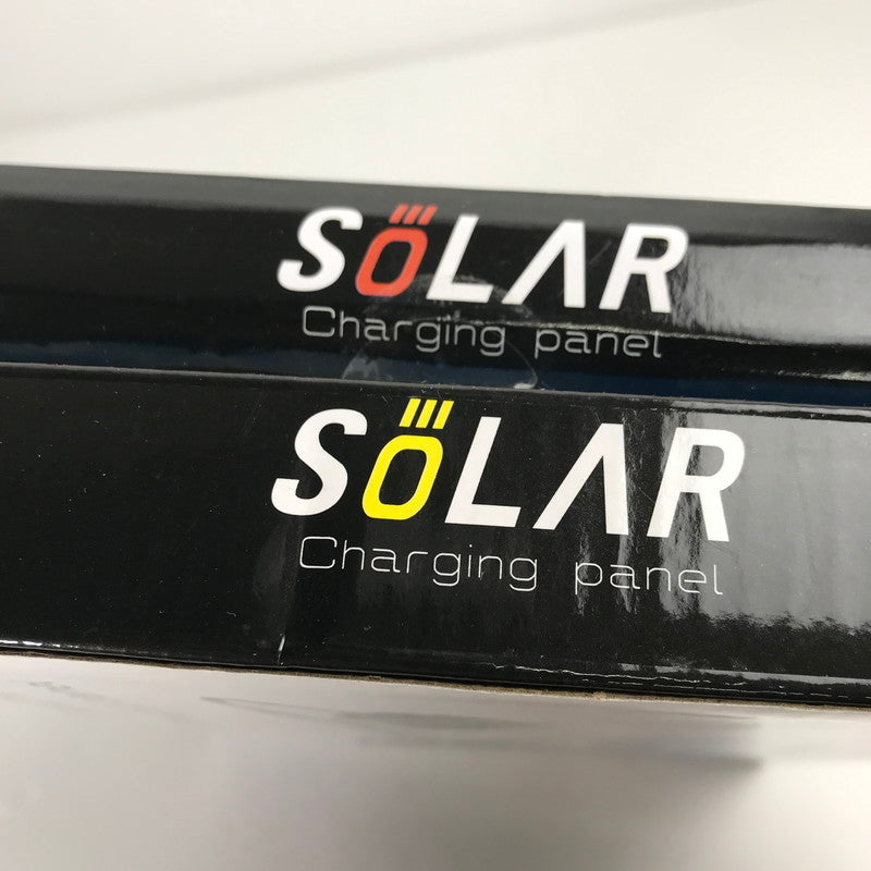 【中古品】 ポータブルソーラーチャージャー 2コセット 6w 太陽光 ソーラーパネル 101-260517-io-39-fuz 万代Net店
