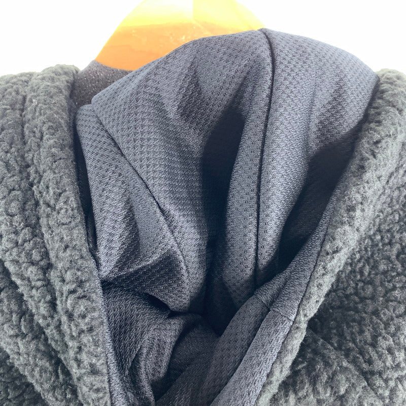 【中古美品】【メンズ】 F.C.REAL BRISTOL エフシー レアル ブリストル POLARTEC BOA FLEECE BIG STAR HOODIE ポーラテック ボア フリース ビッグ スター フーディ メンズ Lサイズ ブラック 142-260516-io-05-fuzh 万代Net店