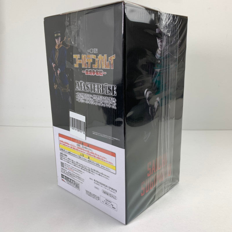 【中古美品】 未開封 一番くじ ゴールデンカムイ ~金塊争奪戦~ A賞 杉元佐一 MASTERLISE フィギュア 051-260528-io-33-fuzh 万代Net店