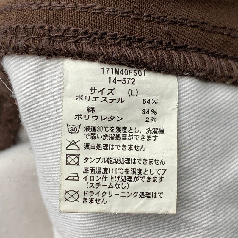 【中古品】【メンズ】 GRAMICCI×DICKIES グラミチ×ディッキーズ パンツ ブランド 古着 155-260606-gm-29-fuz サイズ:L カラー:ブラウン 万代Net店
