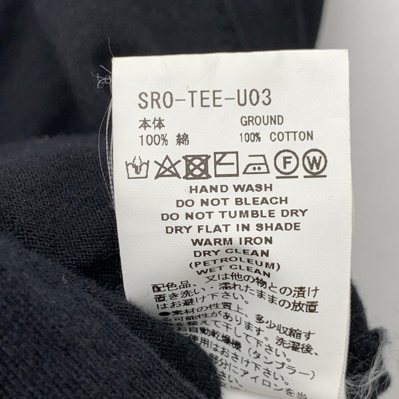 【中古品】【メンズ】 FACETASM SR0-TEE-U03 MUSHROOM TEE ファセッタズム 半袖Tシャツ オーバーサイズ ブランド 古着 140-260606-gm-26-fuz サイズ:05 カラー:ブラック 万代Net店