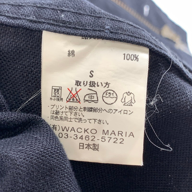 【中古品】【メンズ】 WACKO MARIA ワコマリア JACKET ジャケット アウター ブランド 古着 140-260923-gm-02-fuzh サイズ:S カラー:ブラック 万代Net店