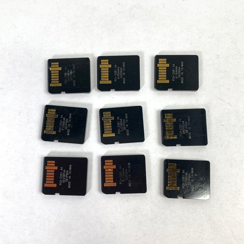 【中古美品】 PlayStation Vita メモリーカード 8GBまとめ 9個セット 023-260609-MO-01-fuz 万代Net店
