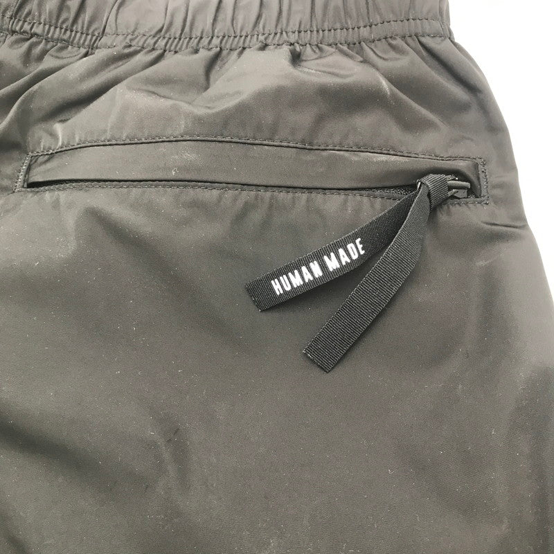 【中古品】【メンズ】 HUMAN MADE ヒューマンメイド HM28PT022 REFLECTIVE LINE PANTS リフレクティブ ライン パンツ ズボン BLACK SIZE:L 24AW 153-260613-io-37-fuzh 万代Net店