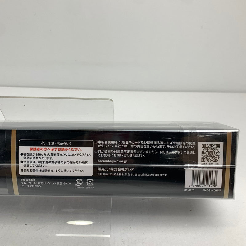 【未使用品】 未使用 未開封 レイマット ブラック ポーチ付 35×60 厚さ2.5 081-260625-mh-03-fuz 万代Net店