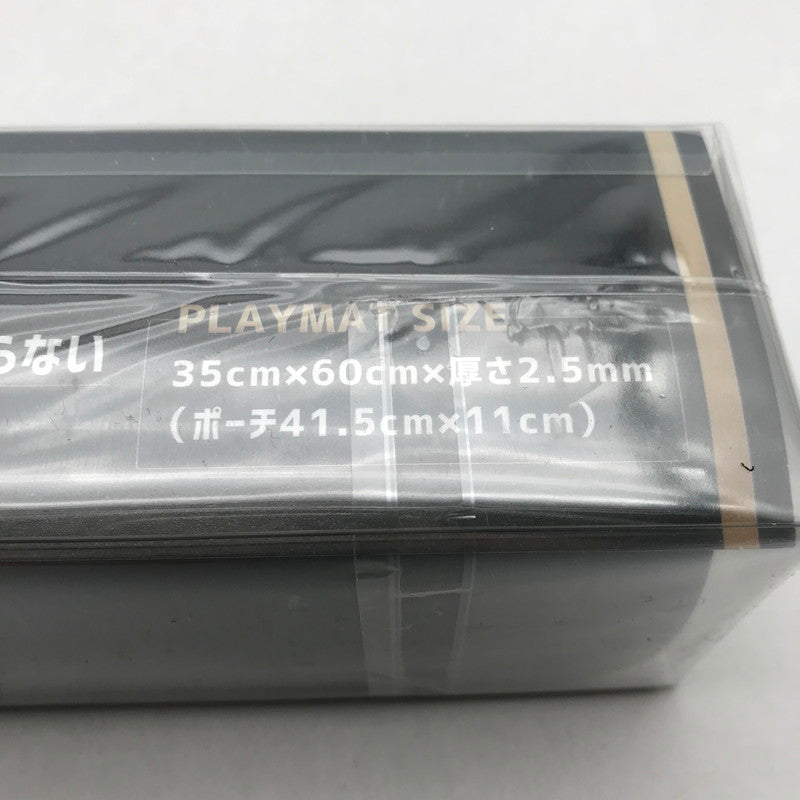 【未使用品】 レイマット ブラック ポーチ付 35×60 厚さ2.5 081-260624-ky-18-fuz 万代Net店