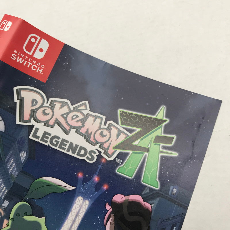 【中古品】 Switch ソフト Pokemon LEGENDS Z-A ポケモンレジェンズ Z-A 表紙傷みあり 260624-ky-16-fuz 万代Net店