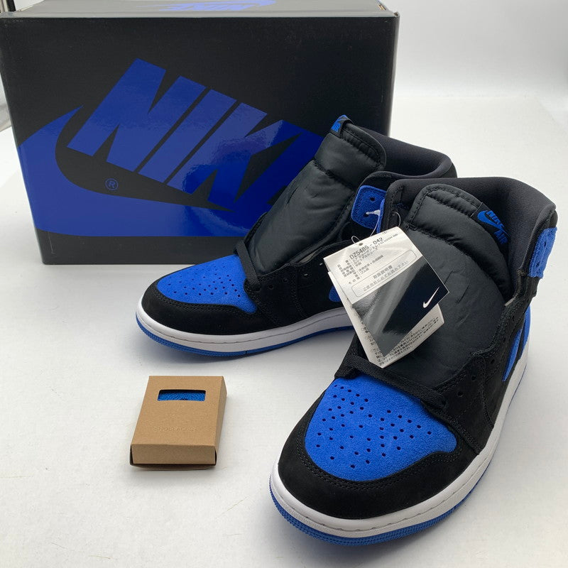 【中古美品】【メンズ】 NIKE ナイキ DZ5485-042 AIR JORDAN 1 RETRO HIGH OG ”ROYAL REIMAGINED” エアジョーダン 1 レトロ ハイ スニーカー 靴 160-260618-mh-21-fuzh サイズ:27.5cm カラー:ブルー ブラック 万代Net店