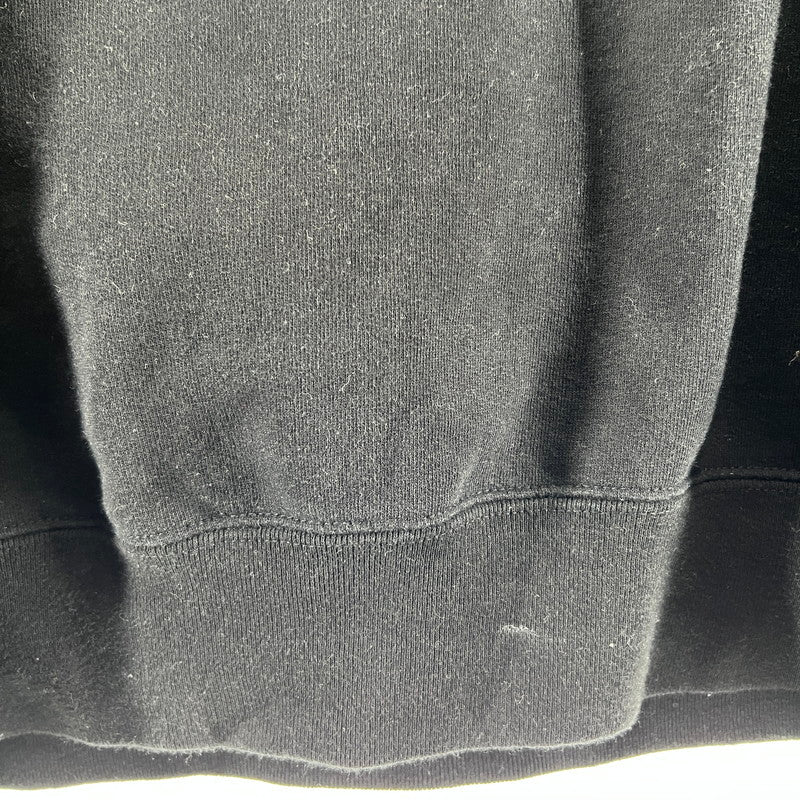 【中古品】【メンズ】 SUPREM シュプリーム PULLOVER PARKA プルオーバー パーカー CLASSIC 刺しゅうロゴ 149-260619-ny-04-fuzh サイズ:L カラー:ブラック 万代Net店