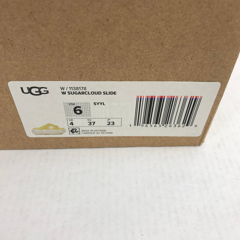 【中古品】【レディース】 UGG アグ 1138178 SUGARCLOUD SLIDE シュガークラウド スライド YELLOW イエロー SIZE:23.0cm サンダル 167-260623-ky-01-fuzh 万代Net店