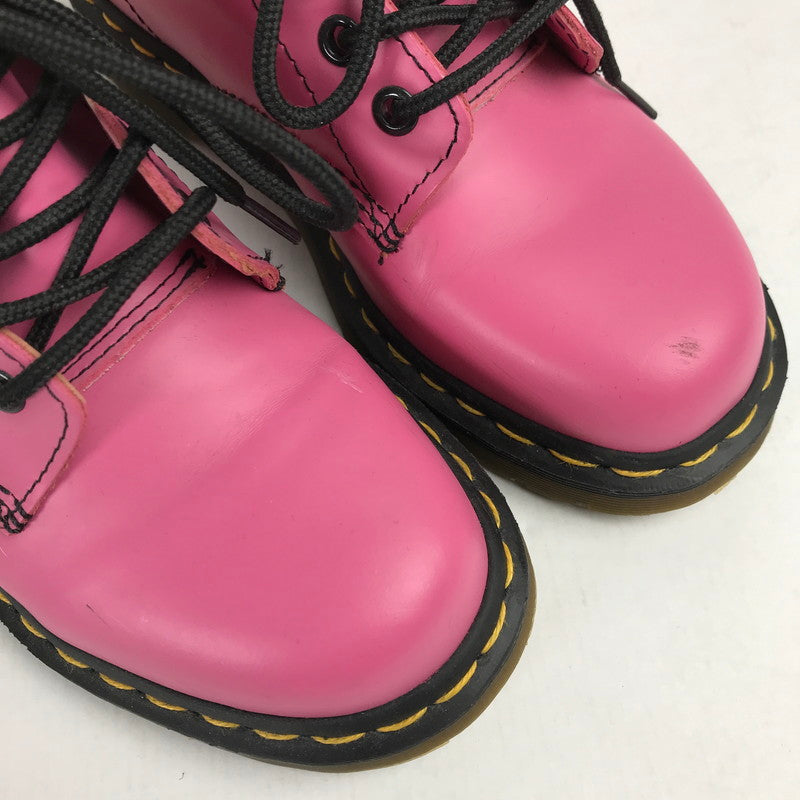 【中古品】【レディース】 DR.MARTENS ドクターマーチン 1460 SMOOTH スムースレースアップブーツ カラー PINK SIZE:UK4 8ホール 靴 167-260623-ky-07-fuzh 万代Net店