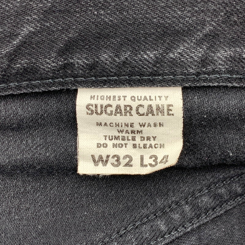 【中古品】【メンズ】 SUGAR CANE LOT470 DENIM PANTS シュガーケーン デニムパンツ ボトムス ブランド 古着 156-260808-gm-38-fuzh サイズ:W32 カラー:ブラック 万代Net店