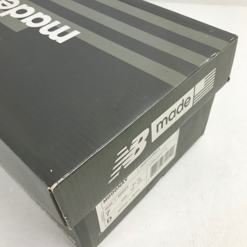 【中古品】【メンズ】 NEW BALANCE ニューバランス M996NAV SNEAKER スニーカー 靴 シューズ 162-260628-mh-12-fuz サイズ:25cm カラー:ネイビー 万代Net店