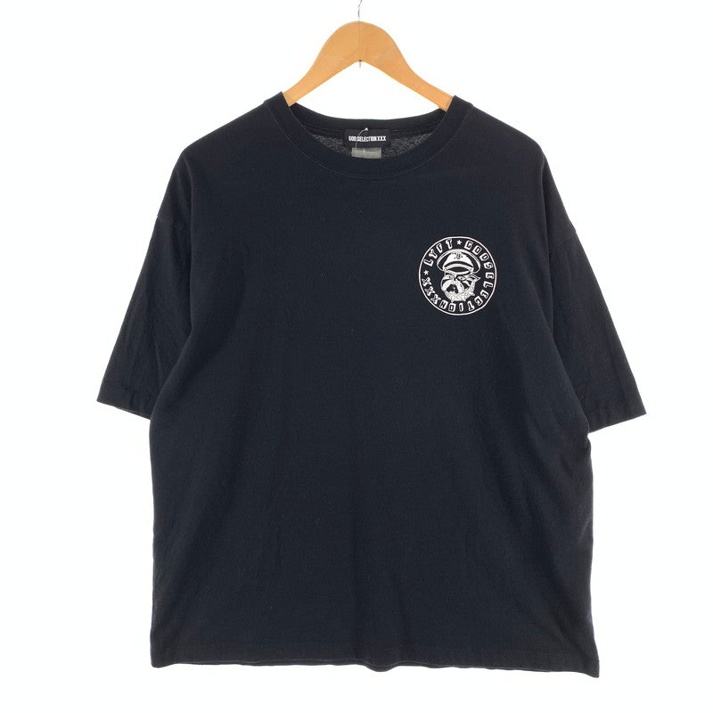 【中古品】【メンズ】 LYFT×GOD SELECTION XXX リフト×ゴッドセレクション 半袖Tシャツ カットソー ブランド 古着 142-260921-gm-12-fuzh サイズ:M カラー:ブラック 万代Net店