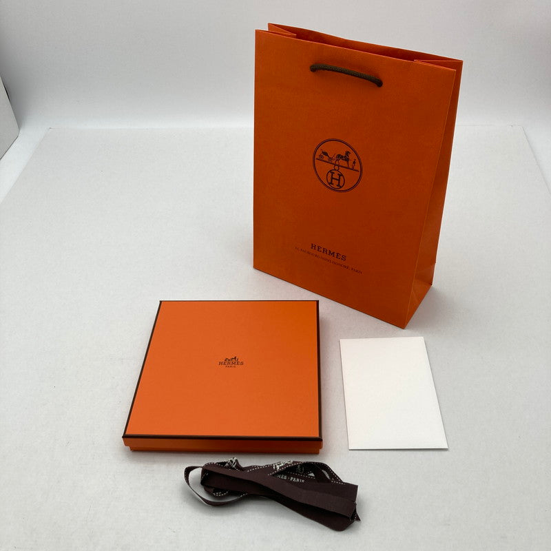 【中古美品】【レディース】 HERMES エルメス ハンドタオル LIGHTBLUE 183-260629-ky-15-fuzh 万代Net店