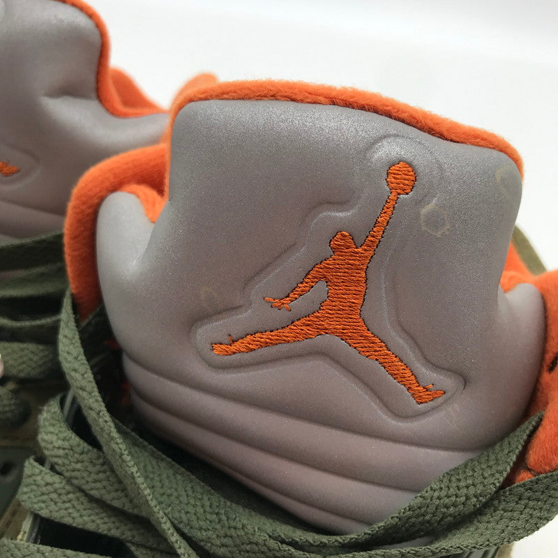 【中古品】【メンズ】 NIKE ナイキ DD587-308 AIR JORDAN 5 RETRO "OLIVE" エアジョーダン5 レトロ オリーブ スニーカー 靴 160-260723-mh-05-fuzh サイズ:27.5cm カラー:オリーブ 万代Net店