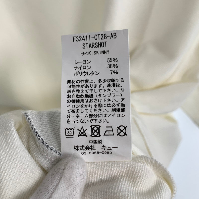 【中古品】【メンズ】 FAT×STARTER BLACK LABEL エフエイティー×スターターブラックレーベル F32411-CT28-AB STARSHOT 142-260707-ny-12-fuzh サイズ:L カラー:ホワイト 万代Net店