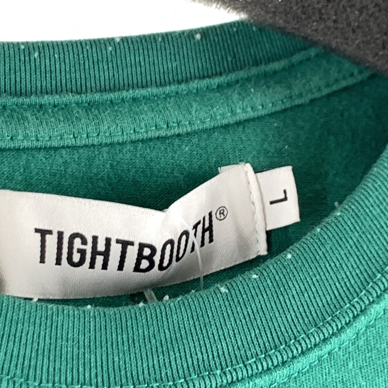 【中古品】【メンズ】 TIGHTBOOTH タイトブース 半袖Tシャツ カラーGREEN SIZE:L 142-260722-ky-18-fuzh 万代Net店