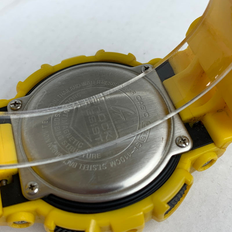 【中古品】【メンズ】 G-SHOCK ジーショック GA-110CM カラーYELLOW.カモフラ 時計 196-260714-ky-14-fuzh 万代Net店