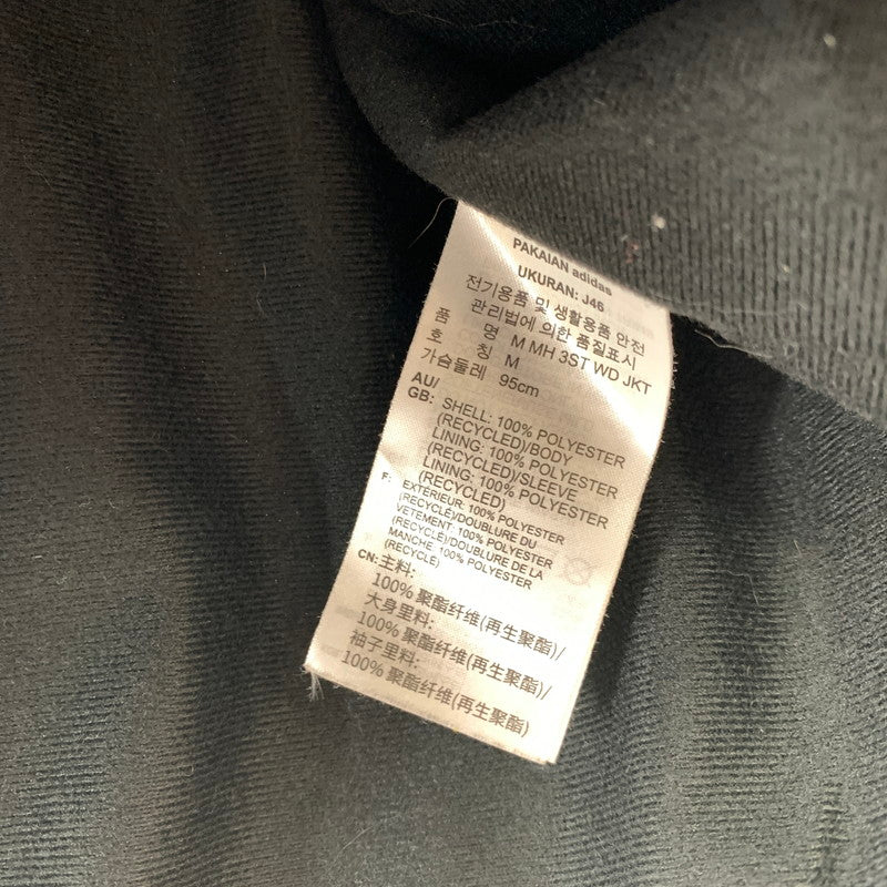 【中古品】【メンズ】 ADIDAS アディダス NYLON JACKET ナイロンジャケット BLACK SIZE:M ※小さな生地破れあり 148-260920-io-13-fuzh カラー:ブラック 万代Net店