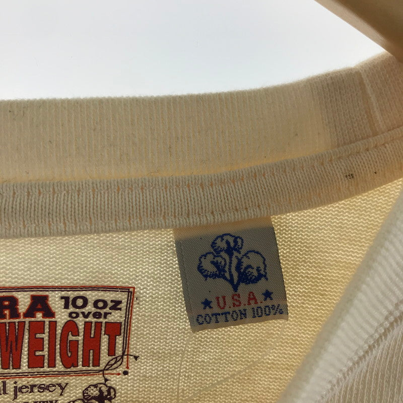 【中古品】【メンズ】 GO SLOW CARAVAN ゴースローキャラバン 長袖Tシャツ クリーム 熊あんこ SIZE:05 144-260715-ky-14-fuzh 万代Net店