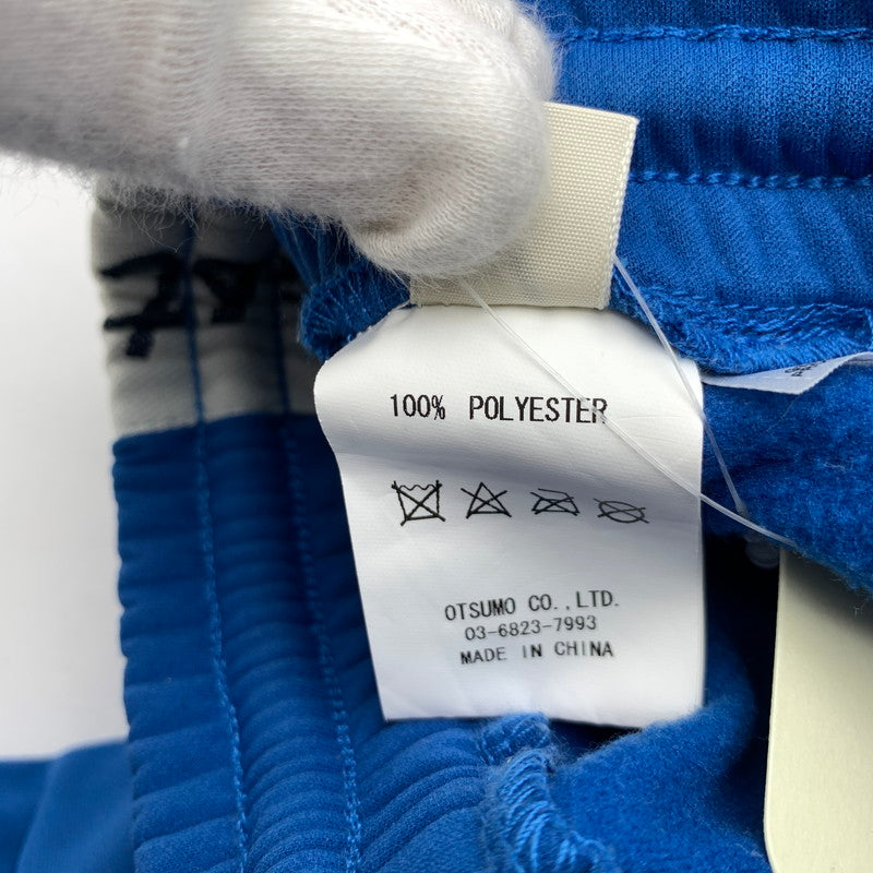 【中古品】【メンズ】 HUMAN MADE ヒューマンメイド TRACK PANTS トラックパンツ ジャージ BLUE SIZE:L ※サイドロゴライン 153-260719-io-02-fuzh 万代Net店