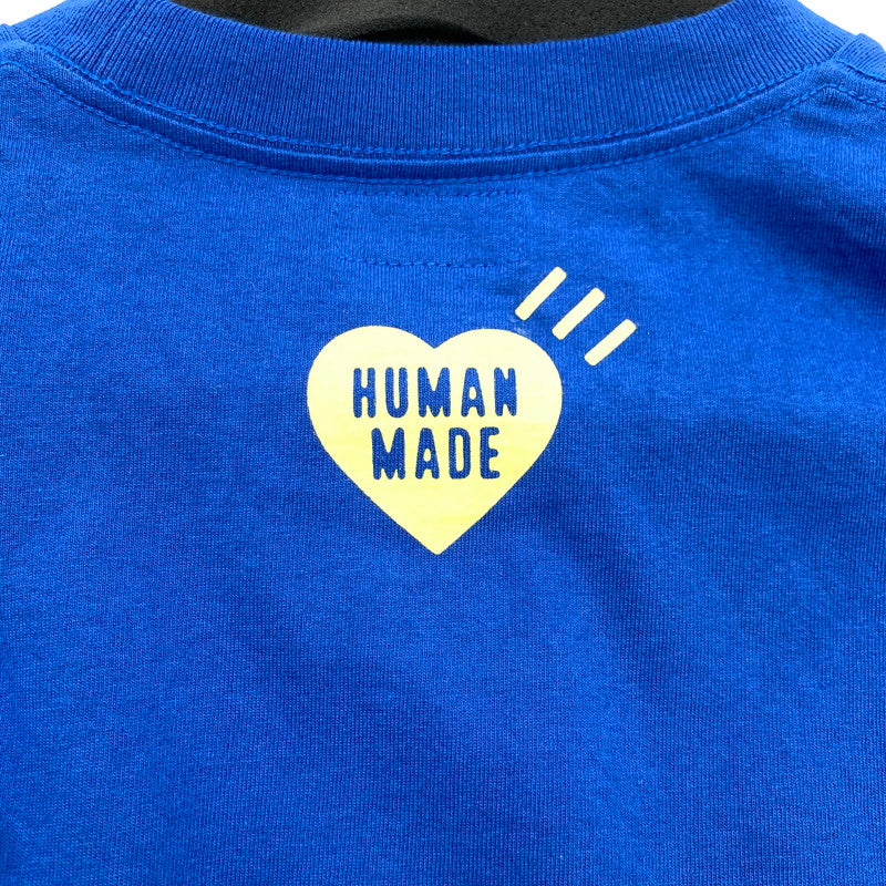 【中古品】【メンズ】 HUMAN MADE ヒューマンメイド GRAPHIC TEE グラフィック Tシャツ BLUE SIZE:M 142-260719-io-06-fuzh 万代Net店