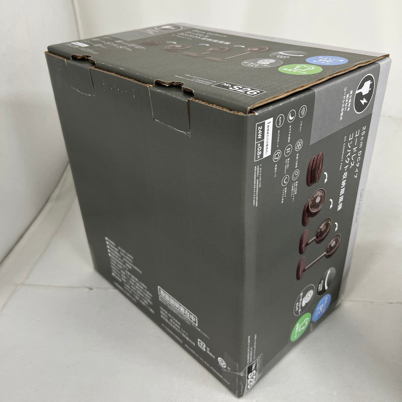 【中古美品】 NITORI ニトリ FD04NR 25cm DCタイプ コードレス コンパクト 収納 扇風機 折り畳み 099-260721-mh-06-fuzh 万代Net店