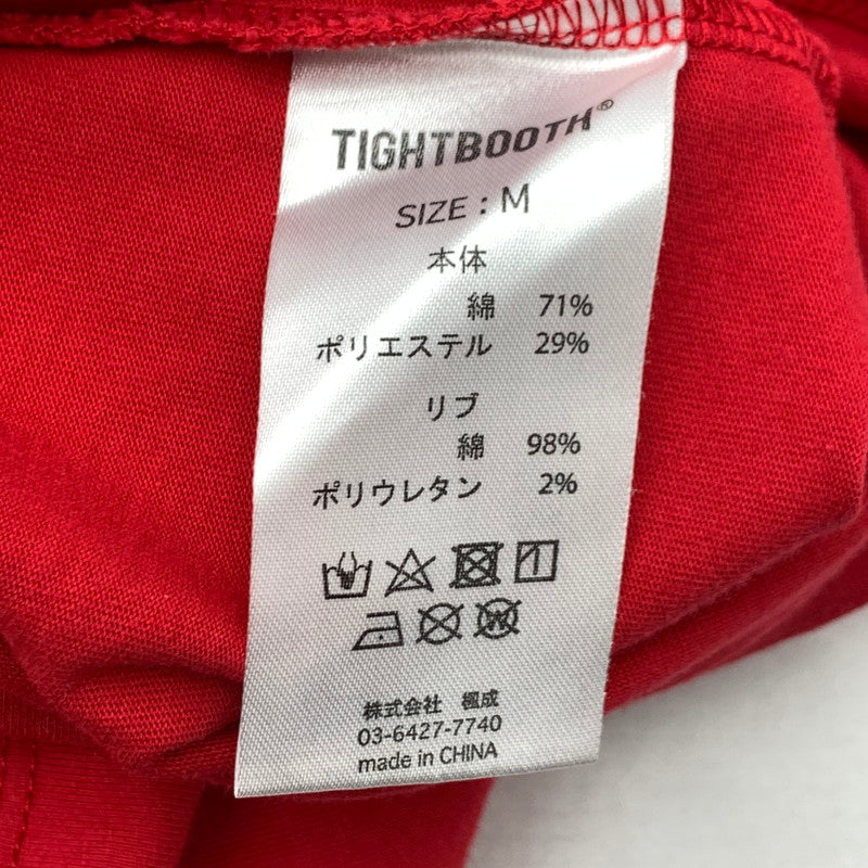 【中古品】【メンズ】 TIGHTBOOTH SIT ON IT TEE タイトブース 半袖Tシャツ カットソー ブランド 古着 142-260726-gm-16-fuzh サイズ:M カラー:レッド 万代Net店