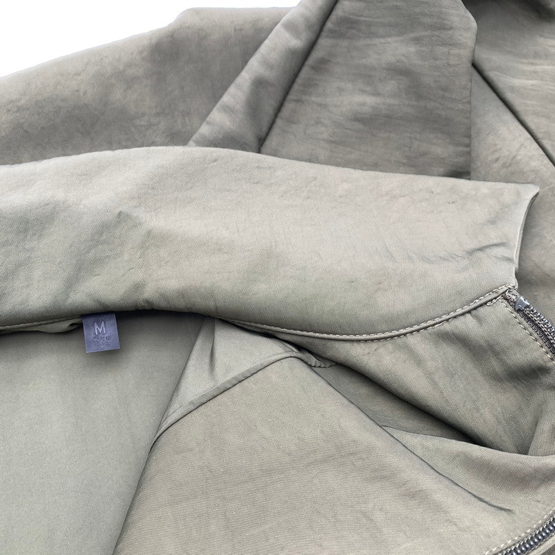【中古品】【メンズ】 FOG ESSENTIALS エフオージーエッセンシャルズ TEXTURED NYLON TRUCKER JACKET テクスチャード ナイロン トラックジャケット KHAKI SIZE:M 142-260719-io-59-fuzh 万代Net店
