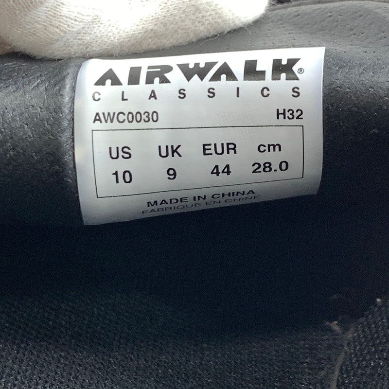 【中古品】【メンズ】 AIRWALK×FAT エアウォーク×エフ・エー・ティー スリッポン デッキシューズ 本体のみ スニーカー 162-260727-ny-04-fuzh サイズ::28.0cm カラー:ブラック 万代Net店