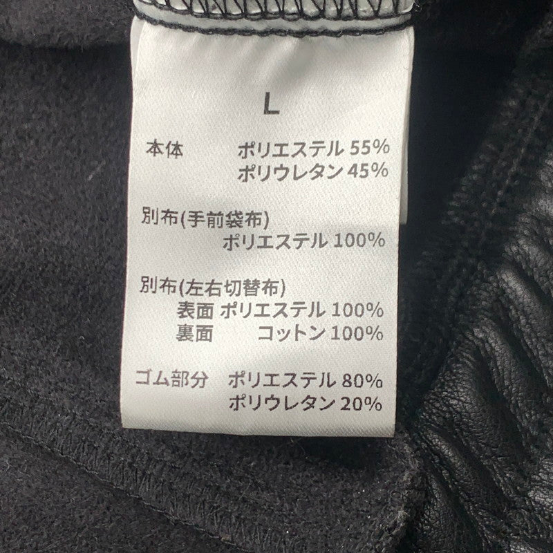 【中古品】【メンズ】 LAST NEST FAKE LEATHER ZIP JACKET ラストネスト フェイクレザージップアップジャケット アウター ブランド 古着 140-260726-gm-38-fuzh サイズ:L カラー:ブラック 万代Net店