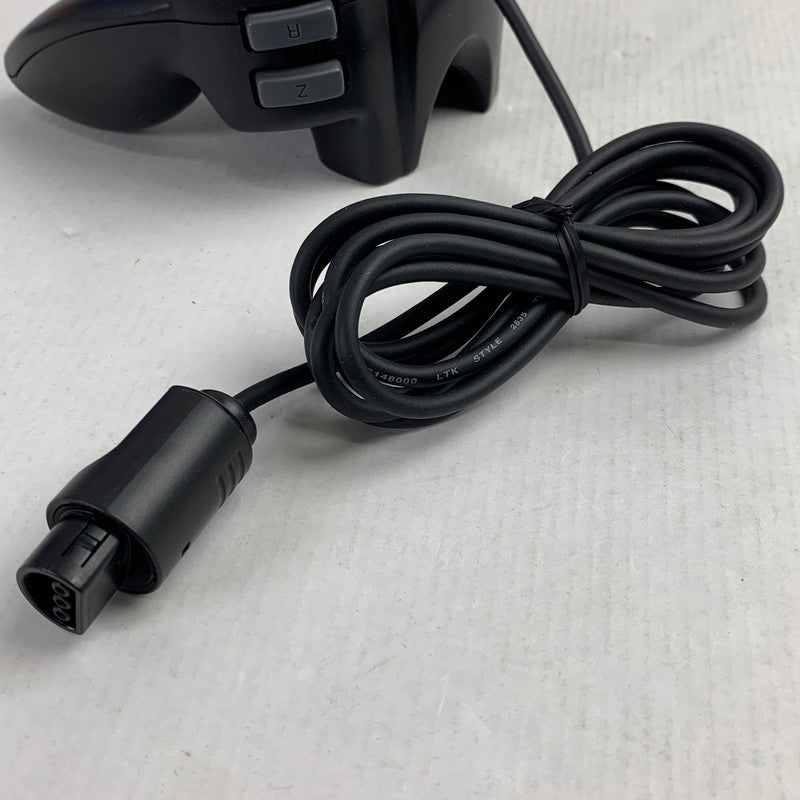 【中古美品】 HORI NINTENDO64 ホリ ニンテンドー 64 ホリパッドミニ64 小型 コントローラー ブラック (ETC) 024-260802-mh-02-fuz 万代Net店
