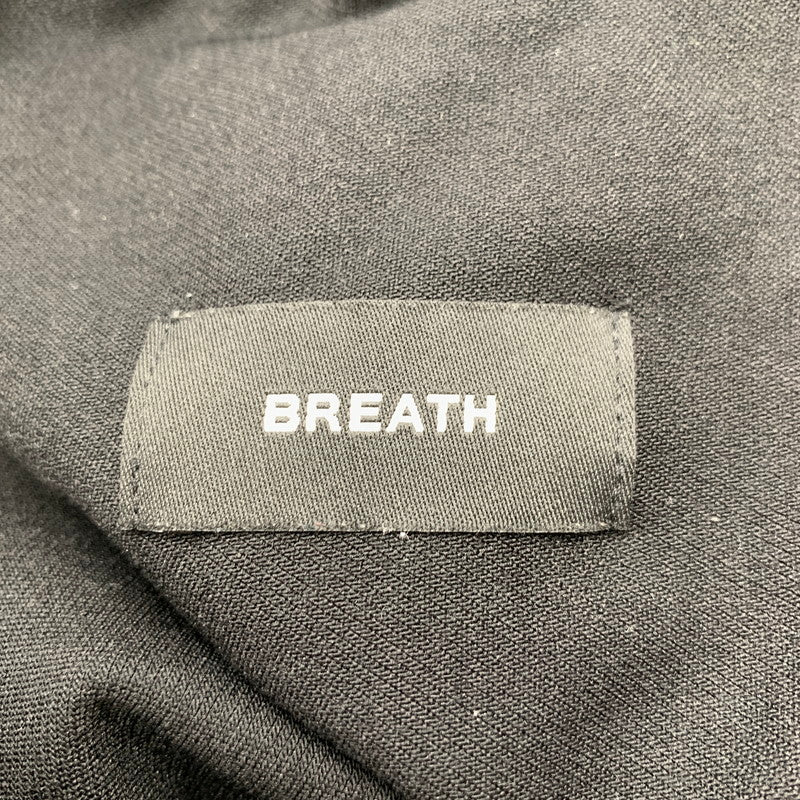 【中古品】【メンズ】 BREATH ブレス TRACK PANTS トラックパンツ 古着 153-260805-ny-14-fuzh サイズ:M カラー:ブラック 万代Net店