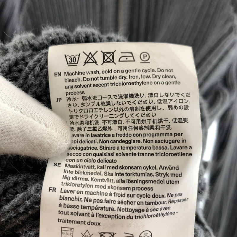 【中古品】【メンズ】 OUR LEGACY アワーレガシー M2253LD KNIT PARKA ニットパーカー 147-260805-ny-12-fuzh サイズ:48 カラー:チャコール 万代Net店