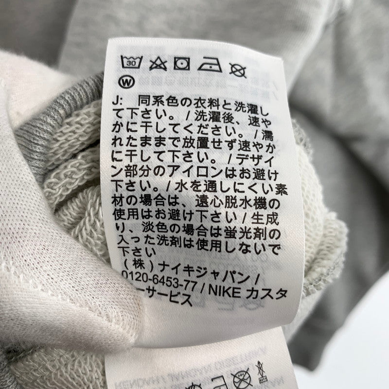 【中古品】【メンズ】 NIKE JORDAN×SAINT MICHAEL ナイキ ジョーダン セントマイケル FV4718 M J SM FLEECE HOODIE フーディー パーカー GRAY SIZE:L タグ付き 142-260807-io-13-fuzh カラー:グレー 万代Net店