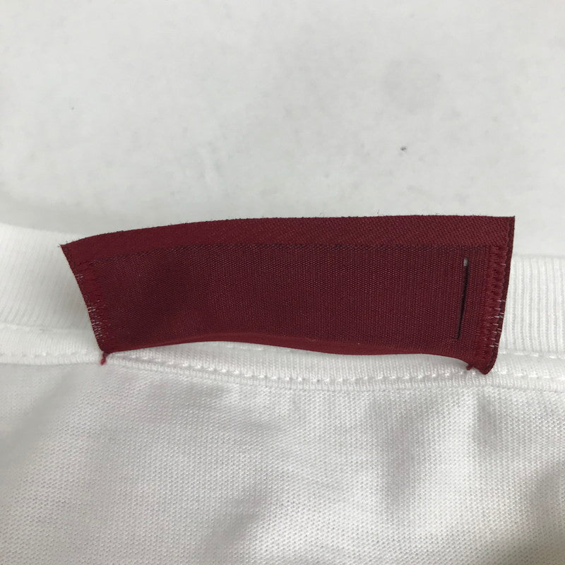 【中古品】【メンズ】 GUCCI グッチ 814958 XJG3D ウェブ ストライプ コットン ジャージー Tシャツ 半袖 トップス 古着 141-260812-mh-11-fuzh サイズ:L カラー:ホワイト 万代Net店